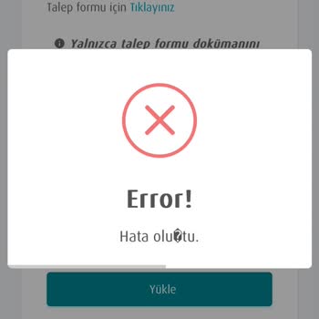 BES İade Belgesi Yükleme Sorunu
