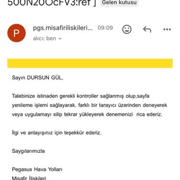 Pegasus'un Bebekli Ailelere Zorluk Çıkarması Ve Müşteri Hizmetleri Sorunu