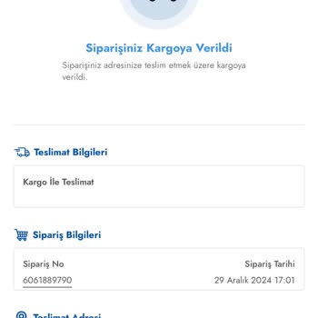 Teslim Edilmeyen Sipariş Ve İlgisiz Müşteri Hizmetleri