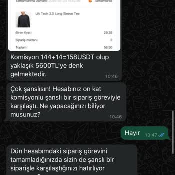 Yanıltıcı Sipariş Desteği Ve Bitcoin Platformu Deneyimi