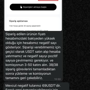 Yanıltıcı Sipariş Desteği Ve Bitcoin Platformu Deneyimi