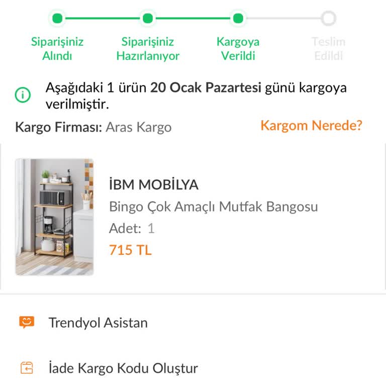 Kargom Nerede: Uzayan Teslimat Süreci