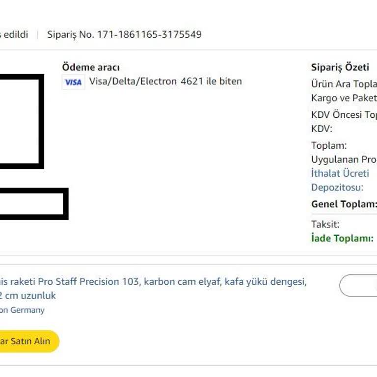 Kırık Ürün Ve İade Sorunu: Amazon'dan Mağduriyet