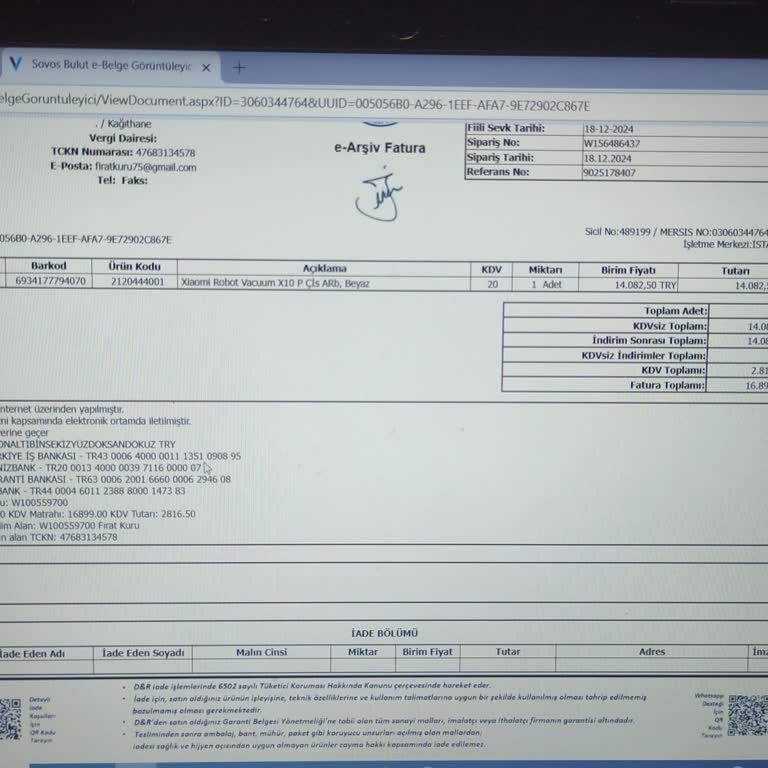 İade Edilmiş Ürünün Satışı Ve Geciken İade Süreci