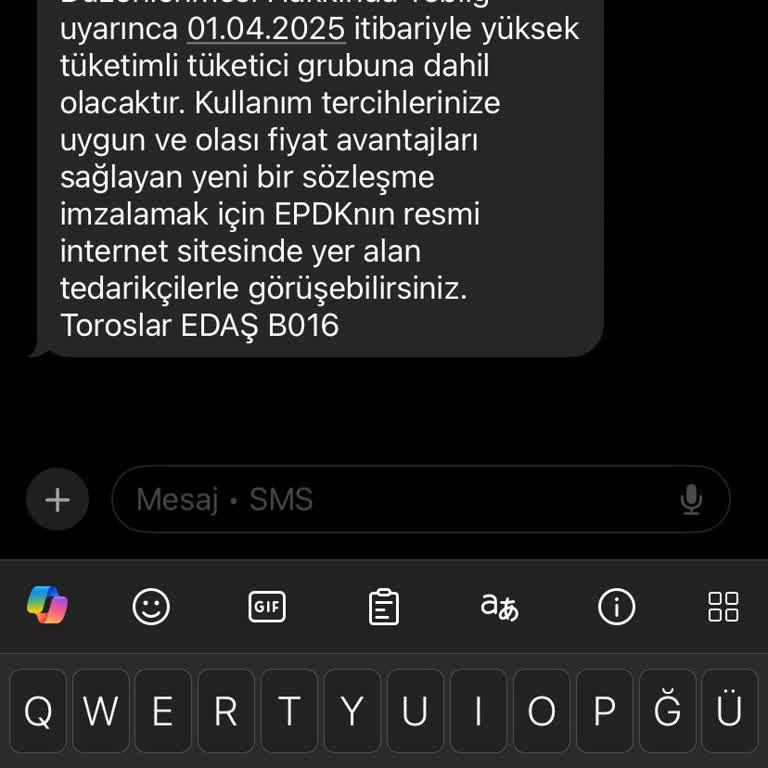 Yanlış Yüksek Tüketici Grubu Sınıflandırması Hakkında Şikayet