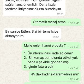 Stradivarius'ta İletişim Ve İade Sorunları