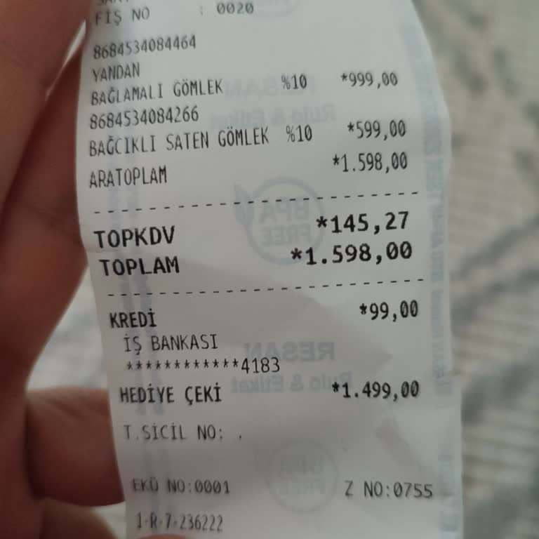 Zeruj Mall Touche Mağazasında Hayal Kırıklığı