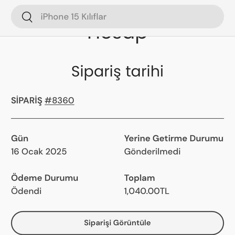 Kargoya Verilmeyen Anahtarlık Ve Yanıltıcı Bilgilendirme