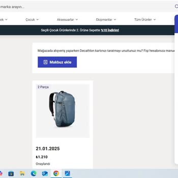 Hediye Çeki Ve İptal Edilen Sipariş Sorunu