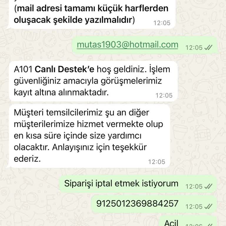 A101'de Kalitesiz Ürünler Ve Yetersiz Müşteri Hizmetleri