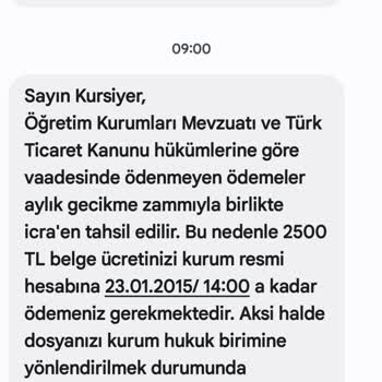 Danışmanlık Firması İle İlgili Şikayet