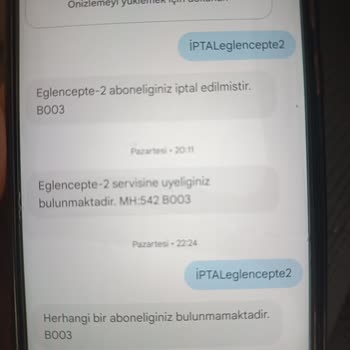 Beklenmedik Reklam Ve Yanlış Abonelik Ücreti