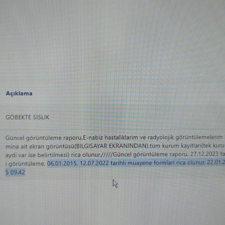 Ethica Sigorta'nın Zorlaştırıcı Rapor Talebi