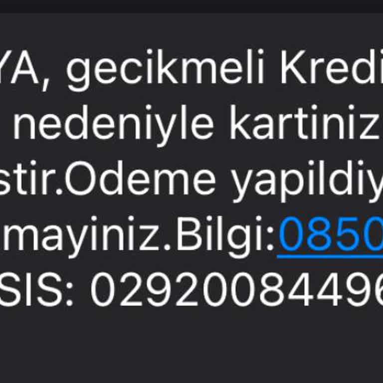 Gecikme Nedeniyle Kredi Kartı Kapama Sorunu