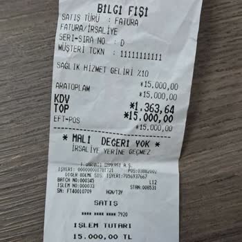 Defa Life Hastanesi'nde Haksız Ücret Talebi Ve Şeffaflık Sorunu