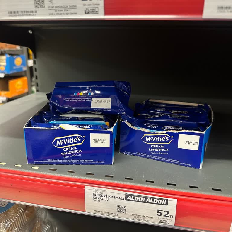 Tarihi Geçmiş Ürünler Ve Dikkatsiz Raf Düzeni