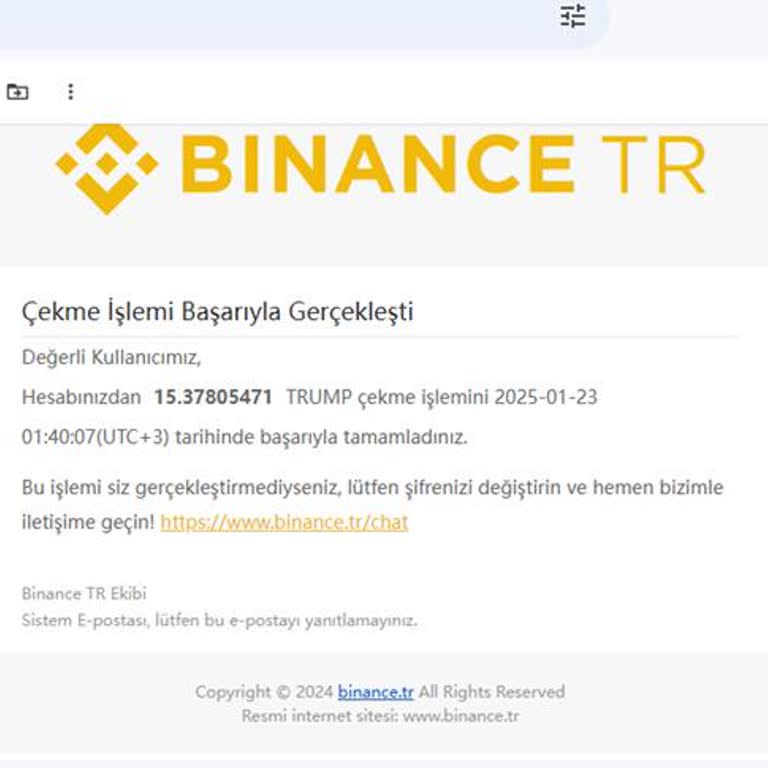 Binance TR'de Kayıp Para Ve Ulaşılamayan Destek