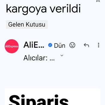Aliexpress Kargo Ve İletişim Sorunları