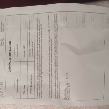 Cacharel Kazak Tüylenme Sorunu Ve İlgisiz Müşteri Hizmetleri