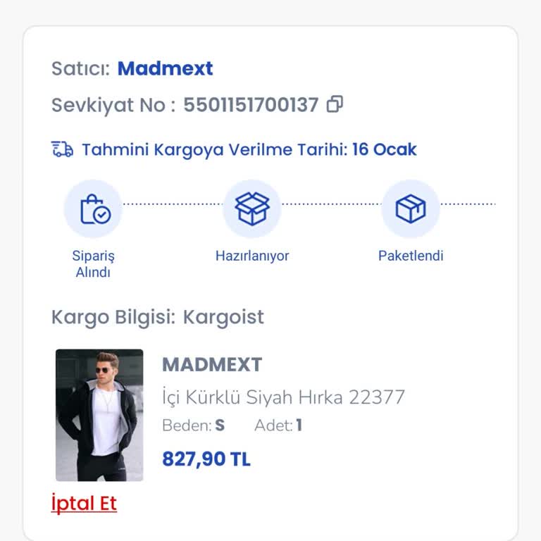 LCW Waikiki'den Madmext Siparişi: 8 Günlük Paketleme Çilesi