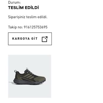 Adidas Uygulamasıyla Hayal Kırıklığı: Sipariş Var, Ürün Yok!