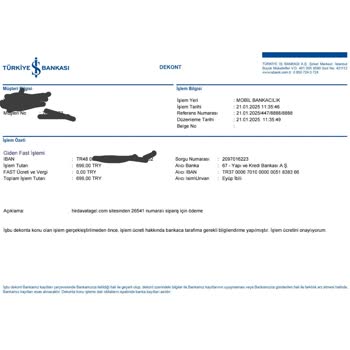İletişimsizlik Ve İade Talebi