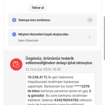 Hepsiburada'da İki Ay Süren Mağduriyet!