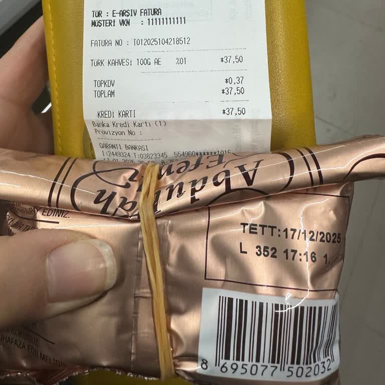 Abdullah Efendi Türk Kahvesi'nin Kalitesi Düşmüş