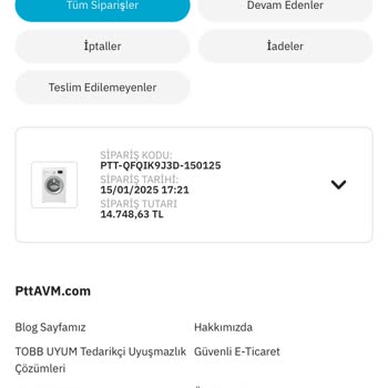 Pttavm'den Aldığım Çamaşır Makinesi Gelmedi, Yalanlarla Oyalıyorlar!