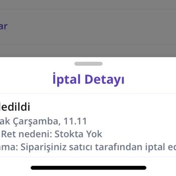 Stokta Olmayan Ürünle Müşteri Mağduriyeti