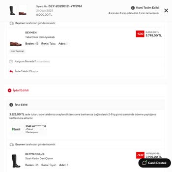 Stokta Var Gözüken Ürün İptal Edildi, Müşteri Mağdur Edildi