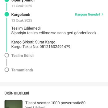 Kayıp Kargo Ve İletişim Sorunu