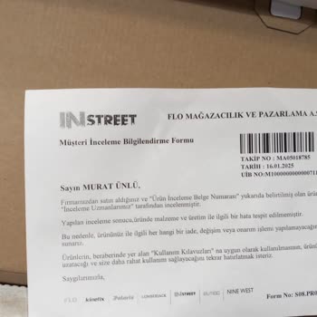 Garantili Ayakkabıların Kısa Sürede Bozulması Üzerine Şikayet