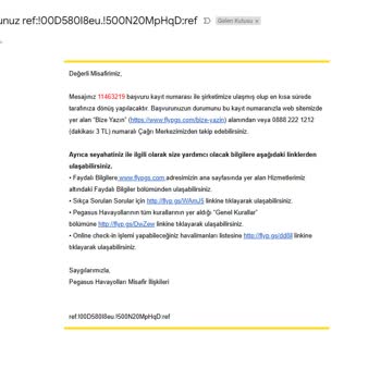 Pegasus İade Sürecinde Yaşanan Sorunlar