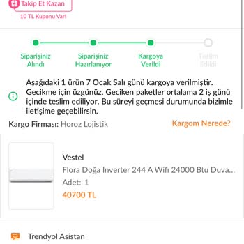 Teslim Edilmeyen Ürün Ve İade Sorunu