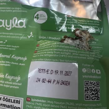 Bozulmuş Ekşi Mix Salata: Yayla Bakliyat'ta Hayal Kırıklığı