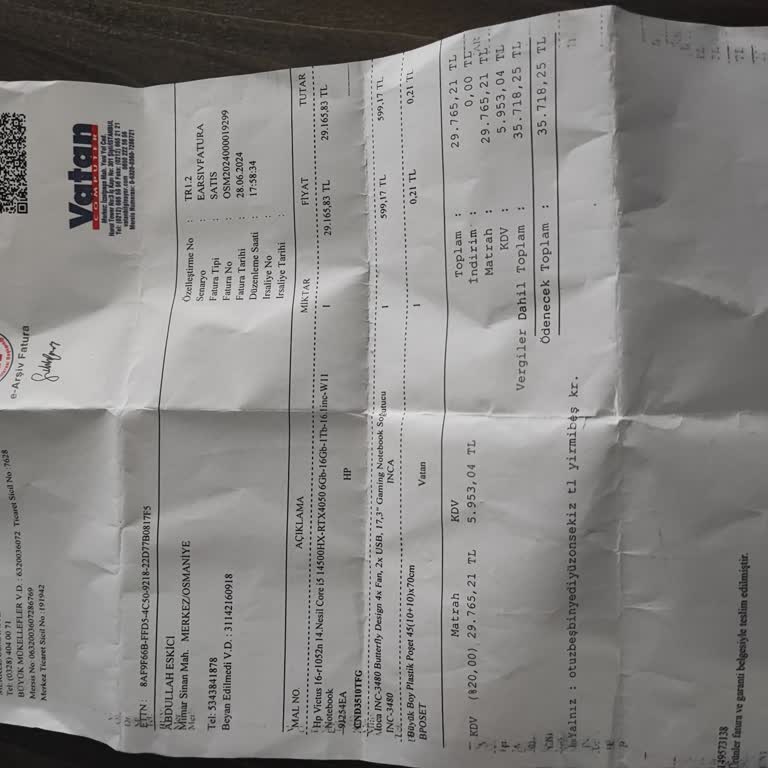 Anakart Sorunu İle Mağduriyet