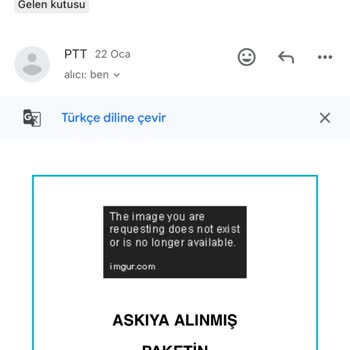 Sahte Kargo Mailleriyle Gelen Tehlike