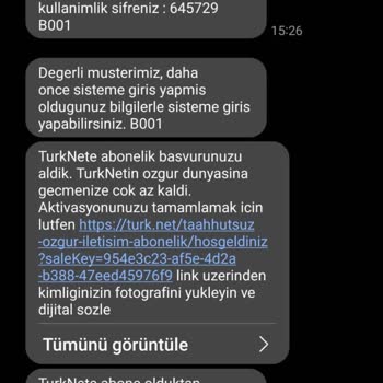 İnternet Hizmeti Alamadım, Müşteri Temsilcileri İlgisiz
