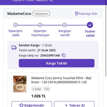 Yanlış Ürün Geldi, İade İstemiyorum Ama Kupon Yok