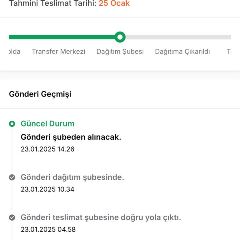 Sürat Kargo Gölbaşı Şubesi Dağıtım Sorunu Ve Yanıltıcı Bilgilendirme