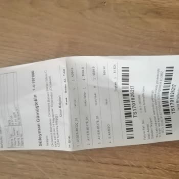 Eksik Ürün Ve İlgisiz Müşteri Hizmetleri