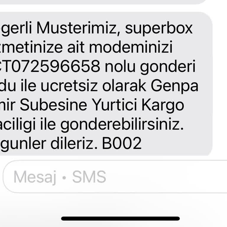Turkcell Superbox Hizmetinde İletişim Ve Çözüm Eksikliği