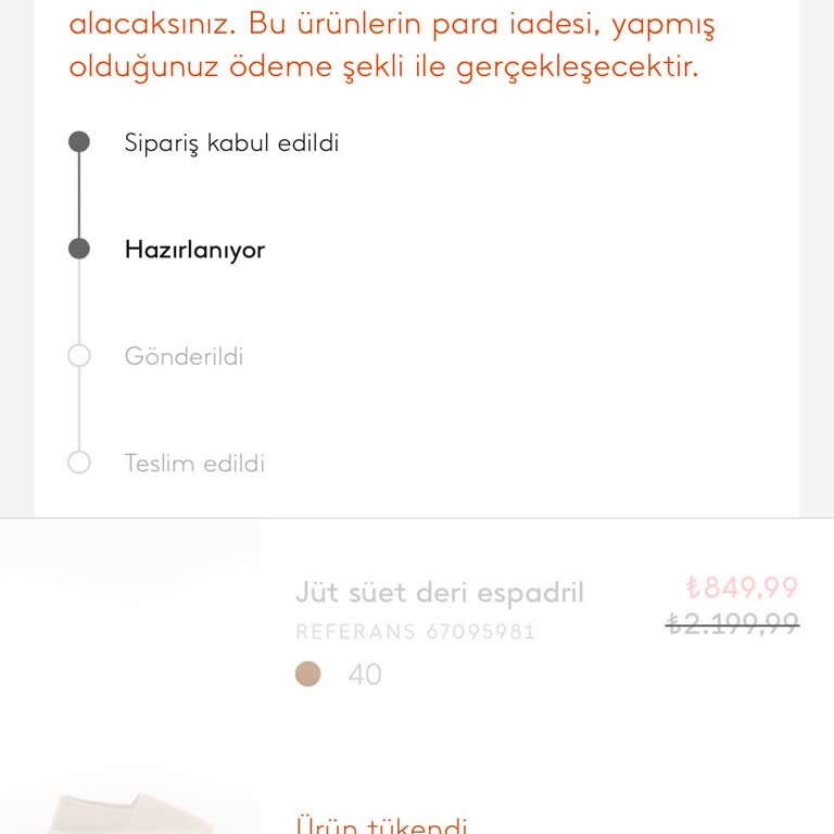 Online Siparişte Stok Sorunu Ve Yetersiz Çözüm