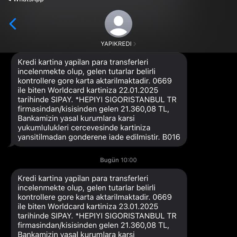 Kredi Kartı İadesinde Gecikme Ve Mağduriyet