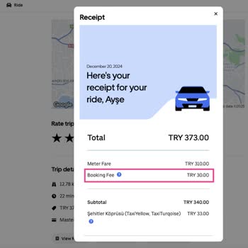 Uber Faturaları Neden Eksik Ve Yanıltıcı?