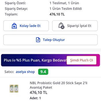 Pazarama'dan Faturasız Ürün Ve İade Sorunu