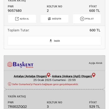 Obilet Müşteri Hizmetleri Ve Bilet İptal Sorunu