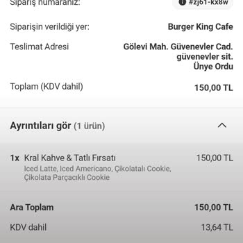 Hasarlı Sipariş İle Mağduriyet