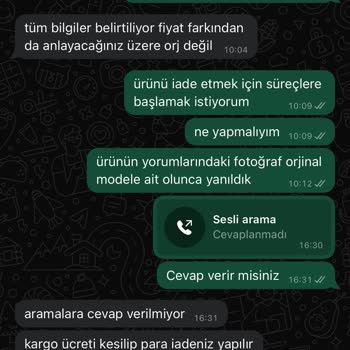 Çakma Ürün Satışı Ve İade Sorunları